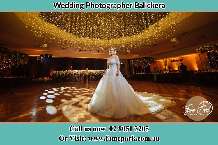 Photo of the Bride on the dance floor Balickera NSW 2324